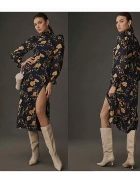 Reformation Galena Floral Midi Dress 6